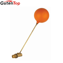 GutenTop Alta Qualidade e Vender Hot Tanque De Água De Bronze Flutuador Válvula de Esfera de Bronze Haste com Bola Pastic